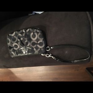 Coach wristlet